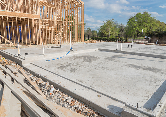 Napolitano Homes - process - foundation