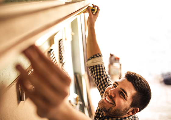 Napolitano Homes - process - measurements meeting