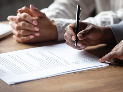 Napolitano Homes - process - contract