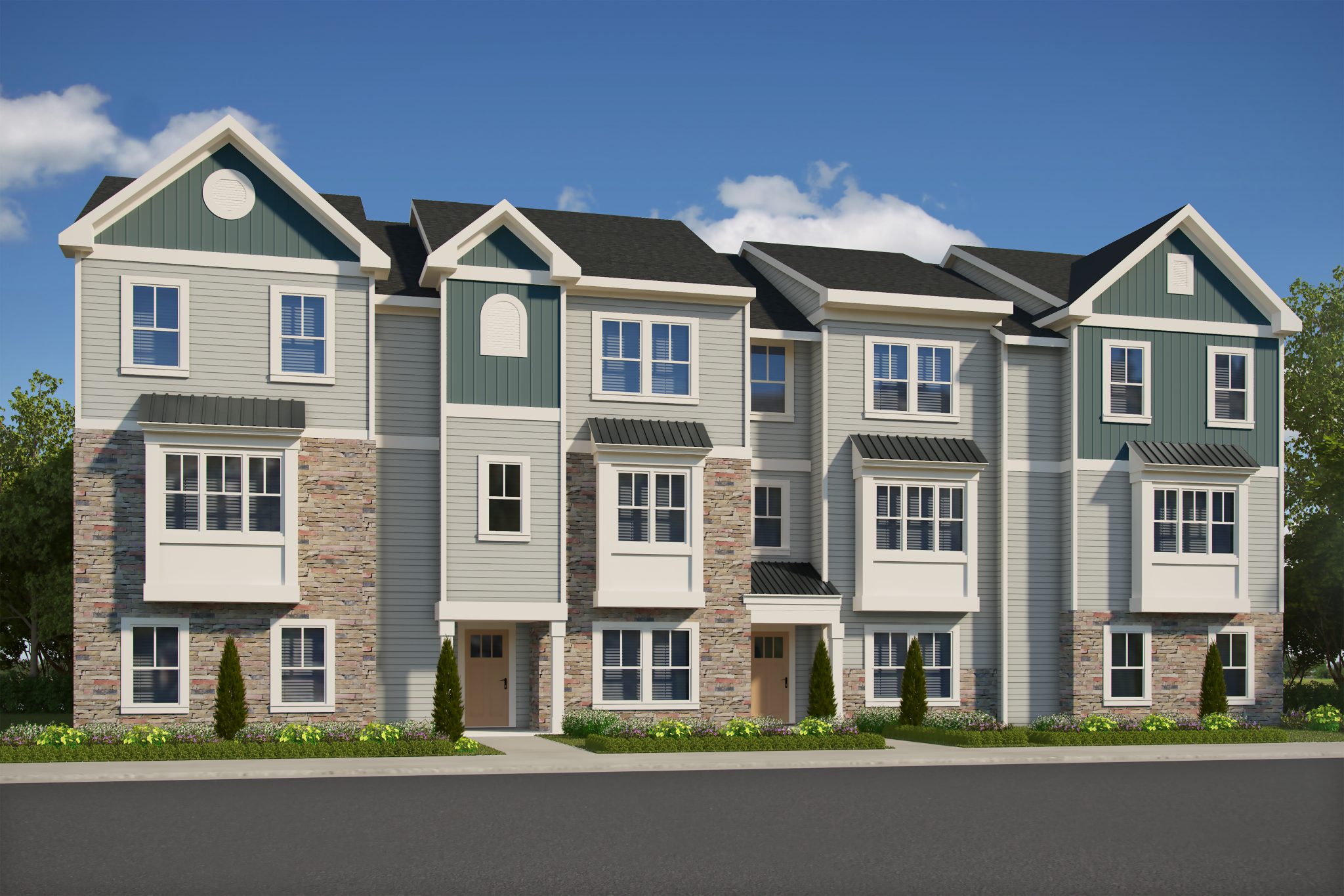 ARRAY TriLevel Townhomes Napolitano Homes