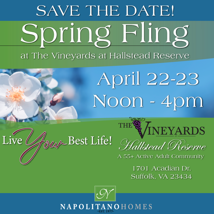 The Vineyards at Hallstead Reserve Spring Fling Napolitano Homes